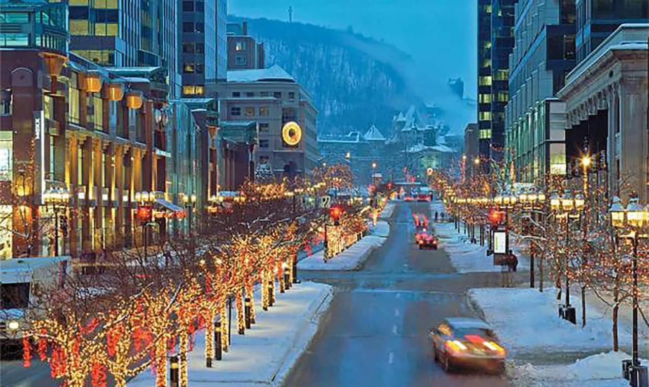 Modern Condo Downtown Montréal Exterior foto